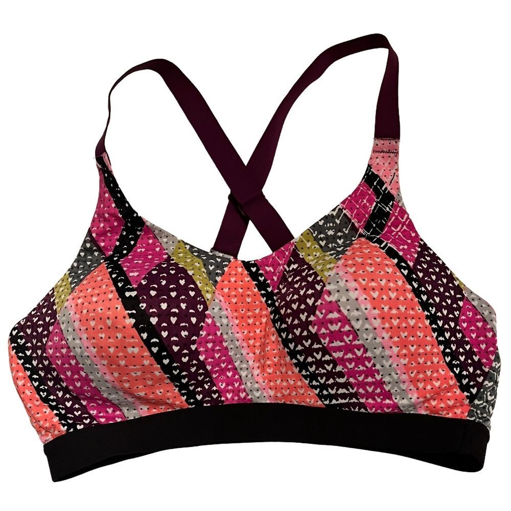 Victoria Sport Victoria’s Secret Lightweight Sports Bra size 34B Multicolor